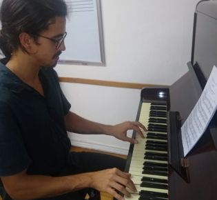 Aula de música - Conservatório Brasileiro de Música - Unidade Tijuca